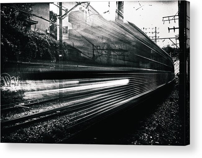 Train Acrylic Print featuring the photograph Train by Tatsuo Suzuki