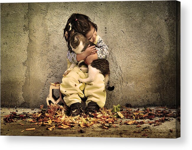 Love Acrylic Print featuring the photograph Untitled by Iacob Anca