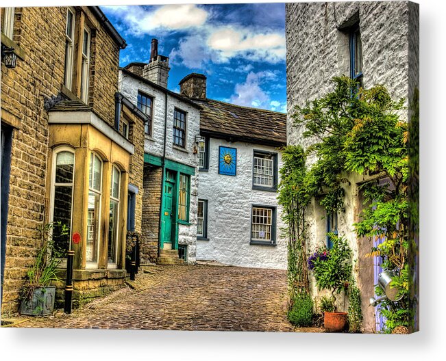 Dent Acrylic Print featuring the photograph Village Street Dent by Trevor Kersley