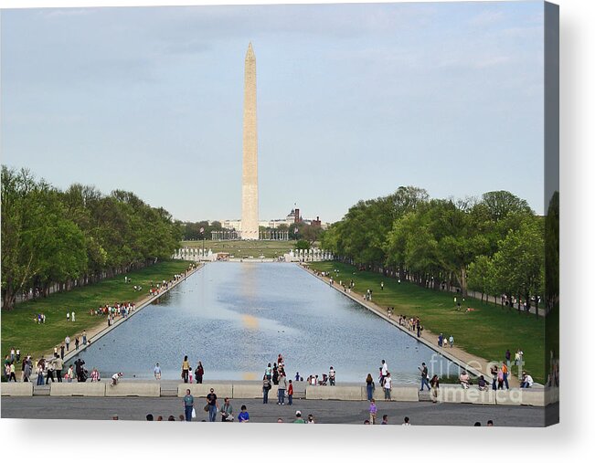 Washington Monument Acrylic Print featuring the photograph Washington Monument 1 by Tom Doud