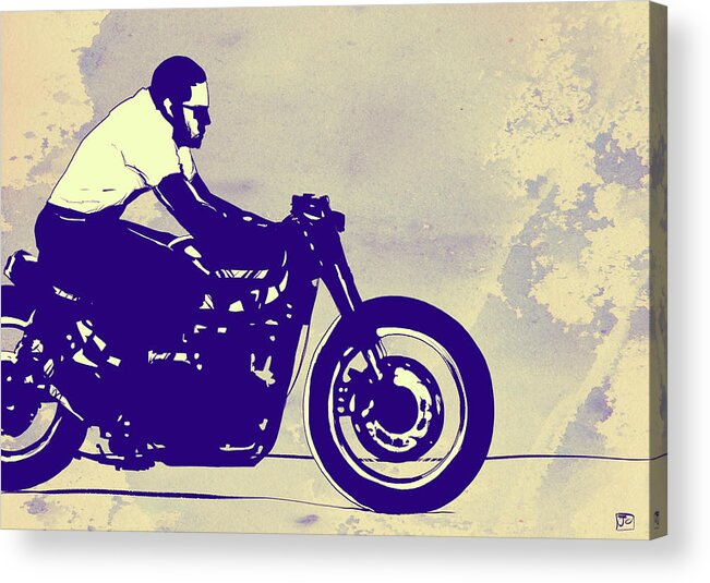 Giuseppe Cristiano Acrylic Print featuring the drawing Wheels by Giuseppe Cristiano