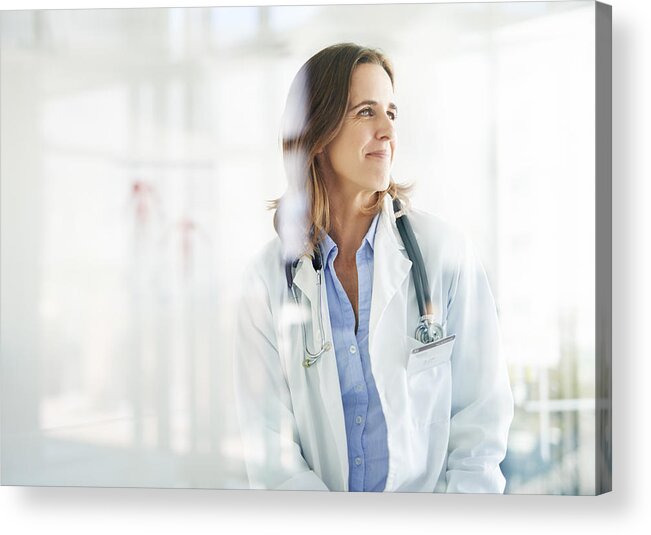 Expertise Acrylic Print featuring the photograph With her, good health is in sight by AJ_Watt