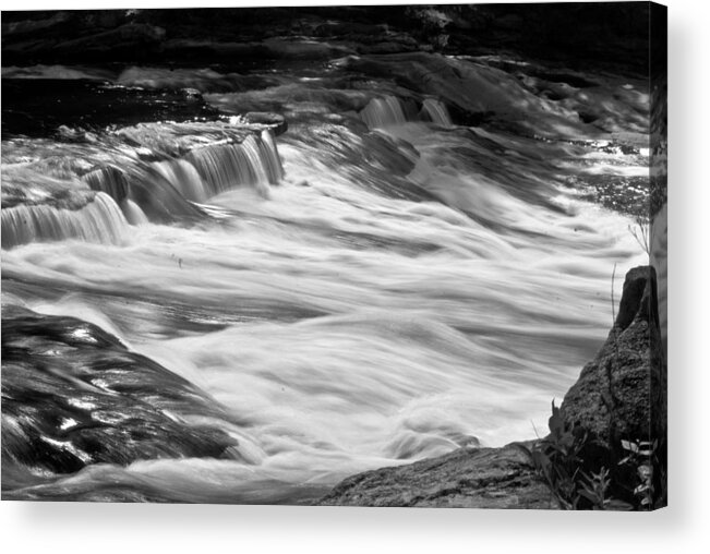 Water Scenes Acrylic Print featuring the photograph Yough River Wat 219 by Gordon Sarti