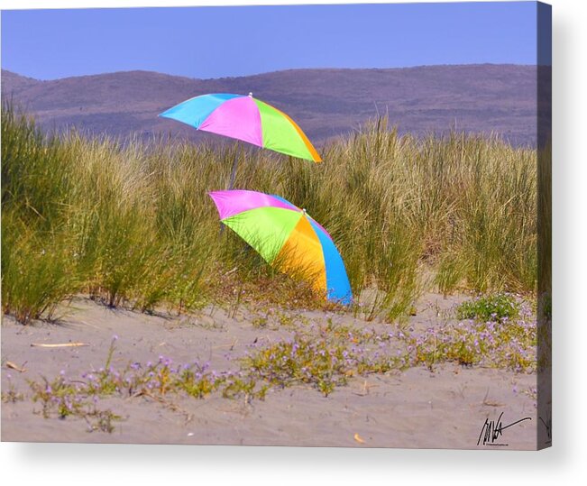 Beach Acrylic Print featuring the photograph Beach Life by Mark Valentine