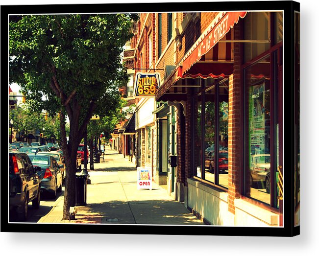 Whiting Acrylic Print featuring the photograph 119th Street by Lora Mercado