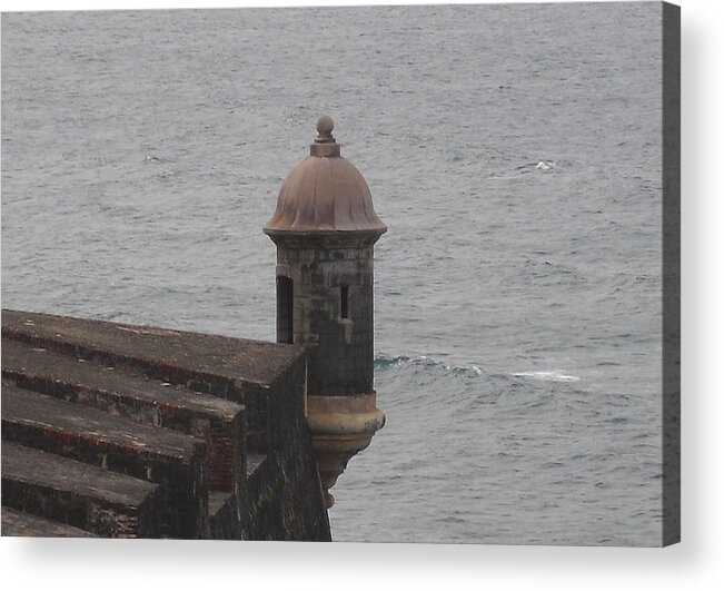 Puerto Rico Acrylic Print featuring the photograph El Morro #2 by Melissa Torres