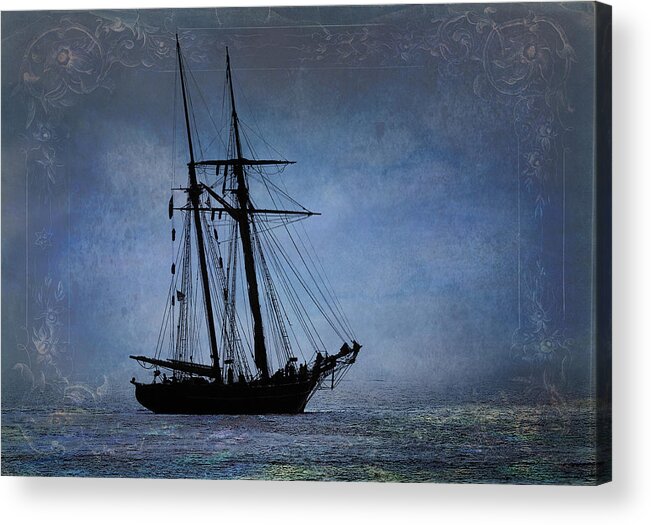 Textured Acrylic Print featuring the photograph Amistad by Fred LeBlanc