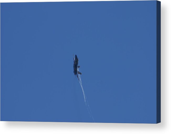 Blue Angels Acrylic Print featuring the photograph Blue Angel by Jerry Cahill