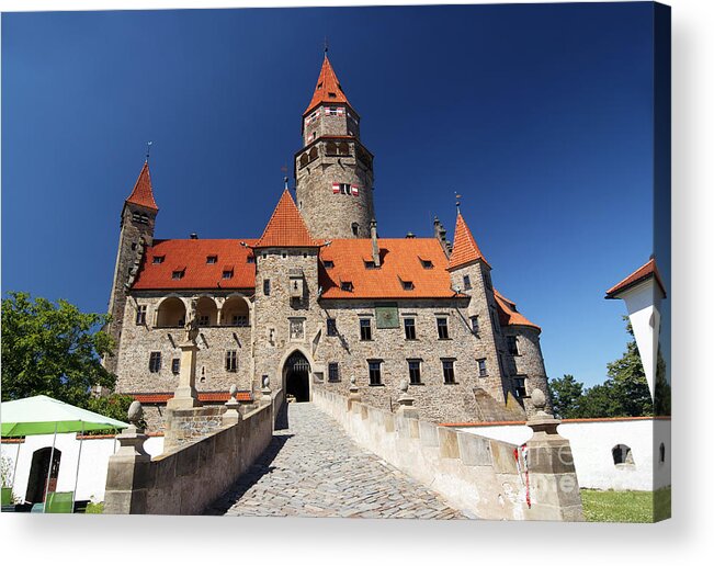 Bouzov Acrylic Print featuring the photograph Bouzov castle by Michal Boubin