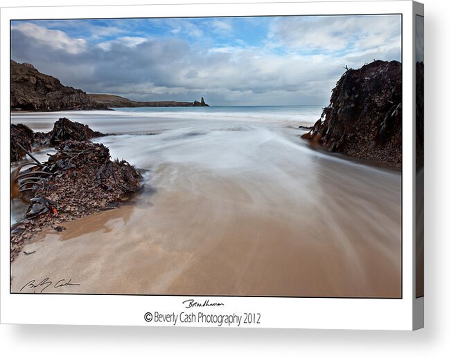 Broadhaven Acrylic Print featuring the photograph Broadhaven by B Cash