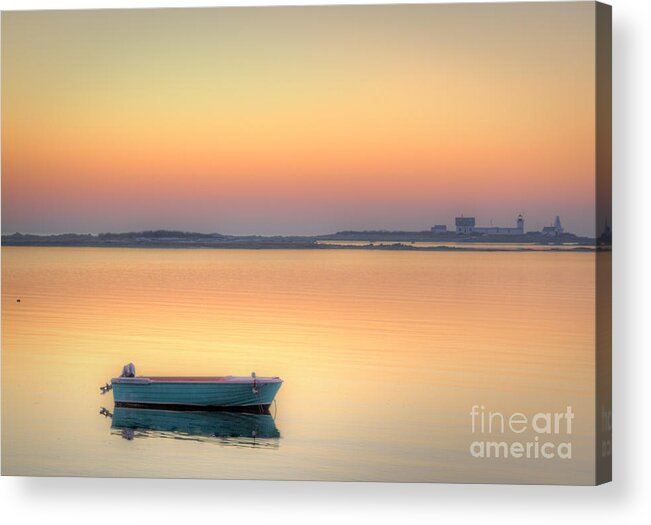 Cape Porpoise Acrylic Print featuring the photograph Creamsicle Cove by Brenda Giasson
