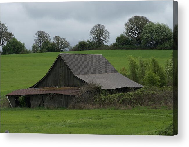 Barns Acrylic Print featuring the photograph Days Gone By by Jerry Cahill