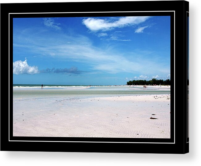 Fort Desoto Beach Acrylic Print featuring the photograph Fort DeSoto Beach by Carolyn Marshall