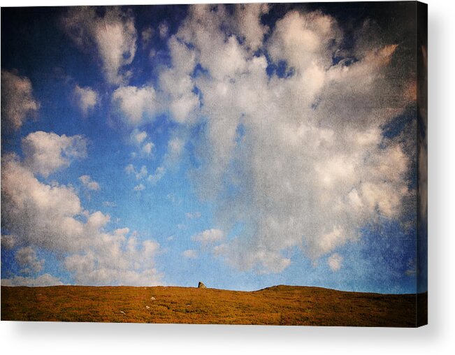 Scotland Acrylic Print featuring the photograph Into the nowhere by Laura Melis