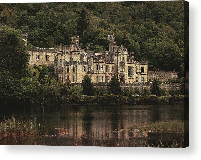 Scenic Acrylic Print featuring the photograph Kylemore Abbey by Jim Painter