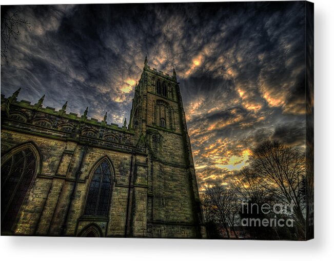 Yhun Suarez Acrylic Print featuring the photograph Loughborough Parish Church by Yhun Suarez