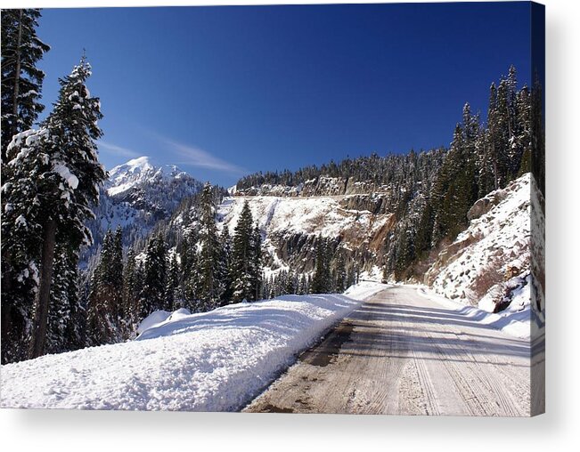 Mt Acrylic Print featuring the photograph Road to Tranquility by Rob Green