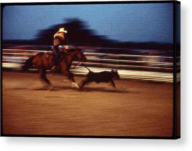 Rodeo Photography Acrylic Print featuring the photograph Rodeo by Greg Kopriva