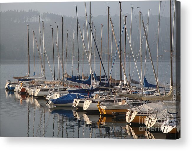 Landscape Acrylic Print featuring the photograph Sail Boats by Portraits By NC