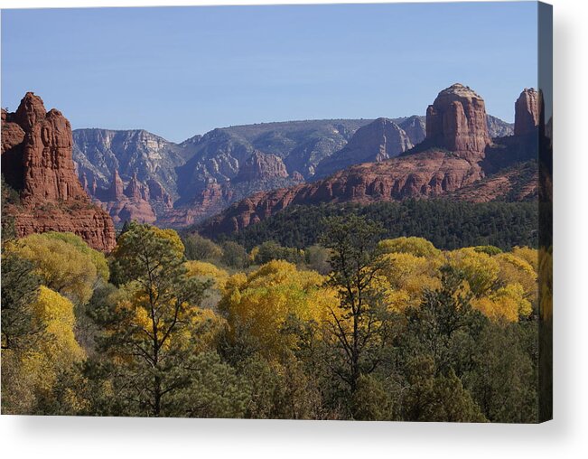 Sedona Acrylic Print featuring the photograph Sedona Country by Jerry Cahill