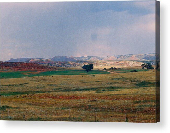 Storm Acrylic Print featuring the photograph Storms Coming by Trent Mallett