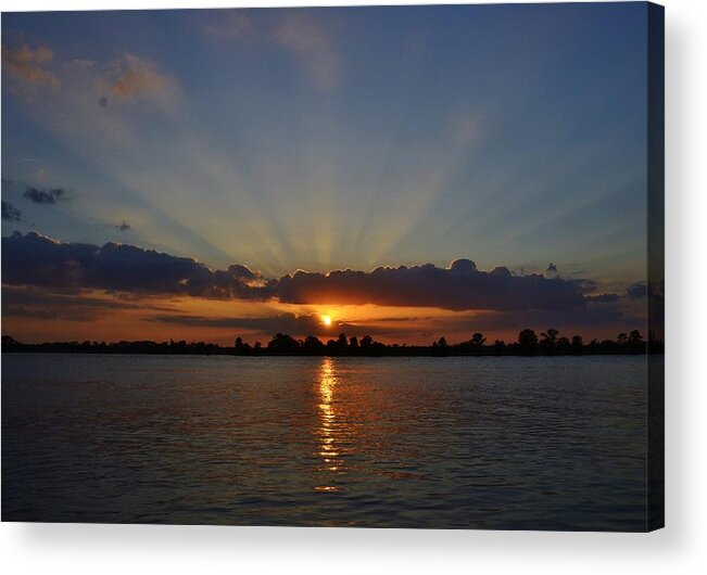 Sunsets Acrylic Print featuring the photograph Sunset 2 by Bill Hosford