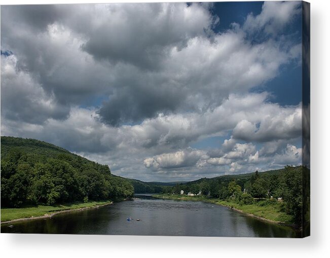Delaware River Acrylic Print featuring the photograph Upper Delaware River by Steven Richman