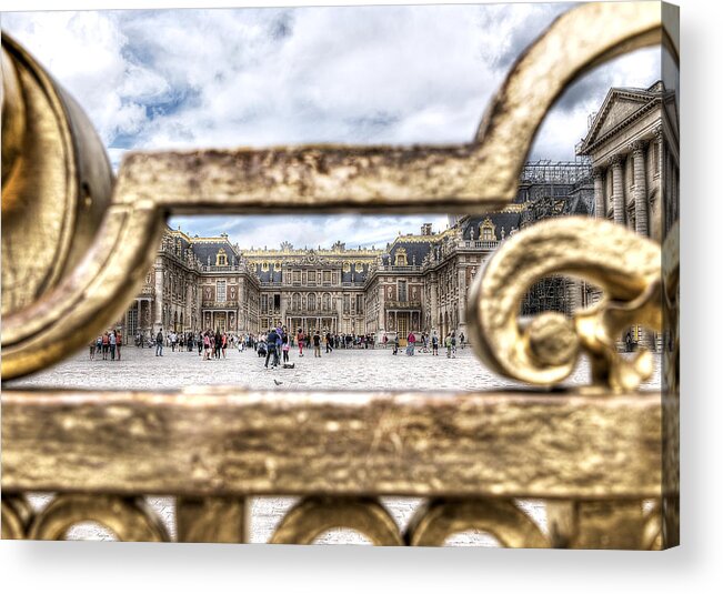 Art Acrylic Print featuring the photograph Versailles by Gouzel -