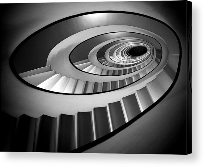 Abstract Acrylic Print featuring the photograph @ by Stefano Rapino