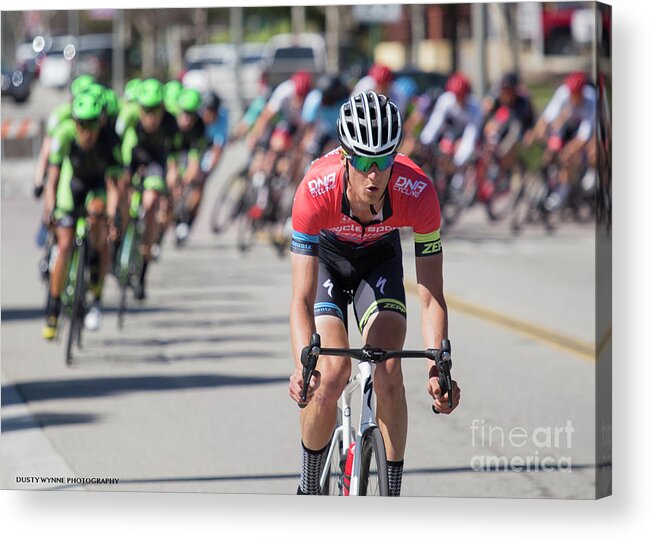 2017 Tour Of Murrieta Criterium Acrylic Print featuring the photograph Criterium 14 by Dusty Wynne