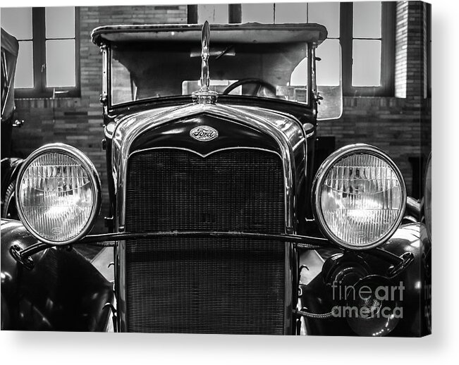 Ford Acrylic Print featuring the photograph Ford Classic #1 by Colleen Kammerer