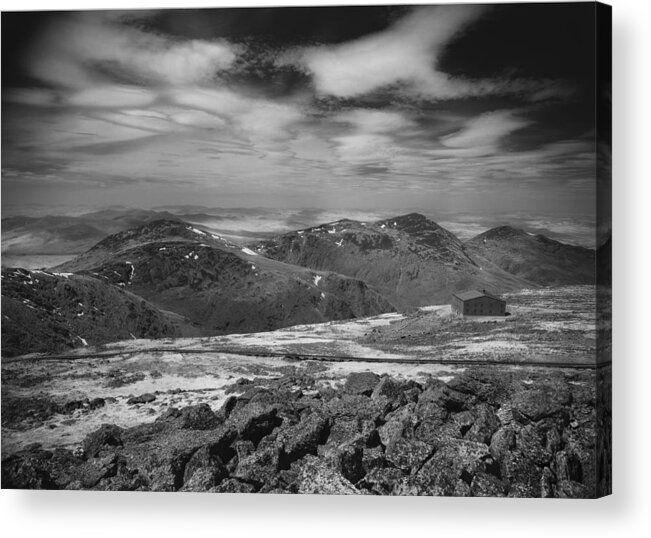 135764 Acrylic Print featuring the photograph 135764 Presidential Range NH Infrared by Ed Cooper Photography