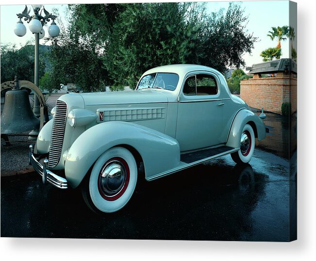 Cadillac Acrylic Print featuring the digital art Cadillac #2 by Super Lovely