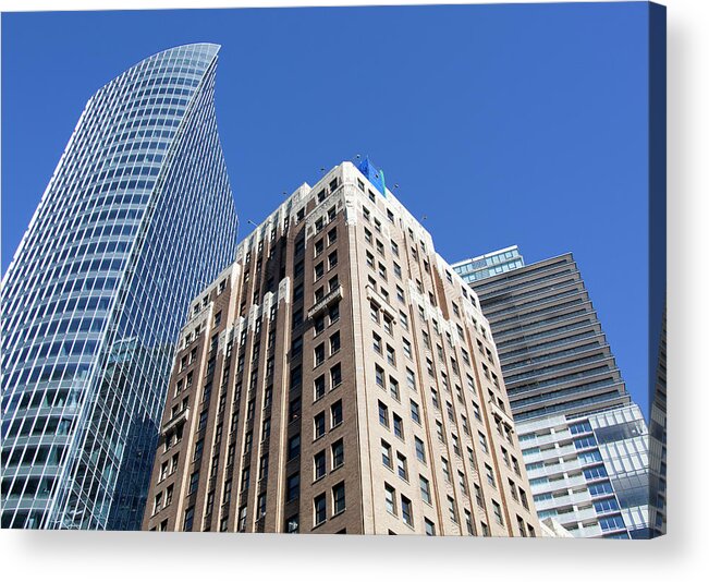 Buildings Acrylic Print featuring the photograph Reaching The Sky #2 by Ramunas Bruzas