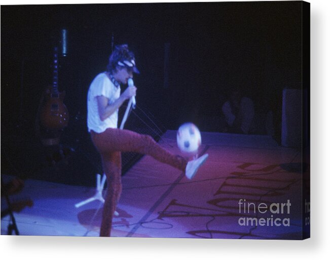 Rod Stewart Acrylic Print featuring the photograph Rod Stewart #2 by David Bishop