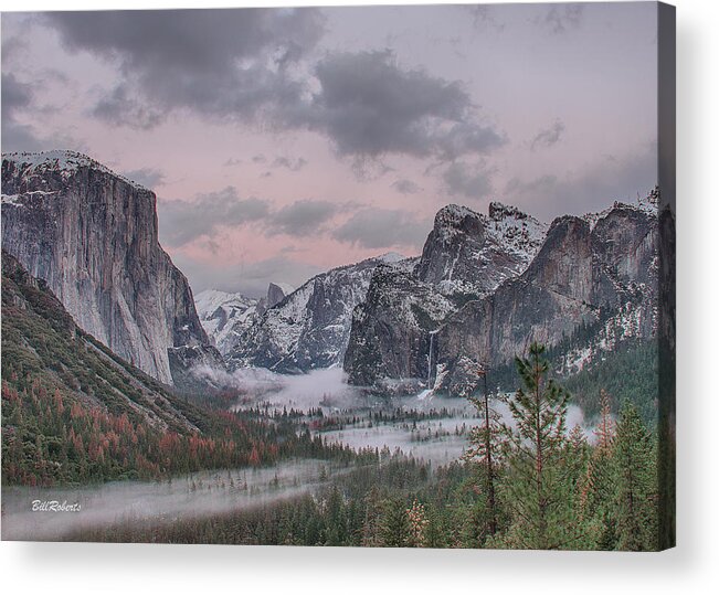 2018 Calendar Acrylic Print featuring the photograph 2018 Yosemite Calendar Cover by Bill Roberts