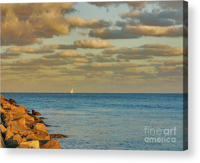 Singer Island Acrylic Print featuring the photograph 35- Smooth Transition by Joseph Keane