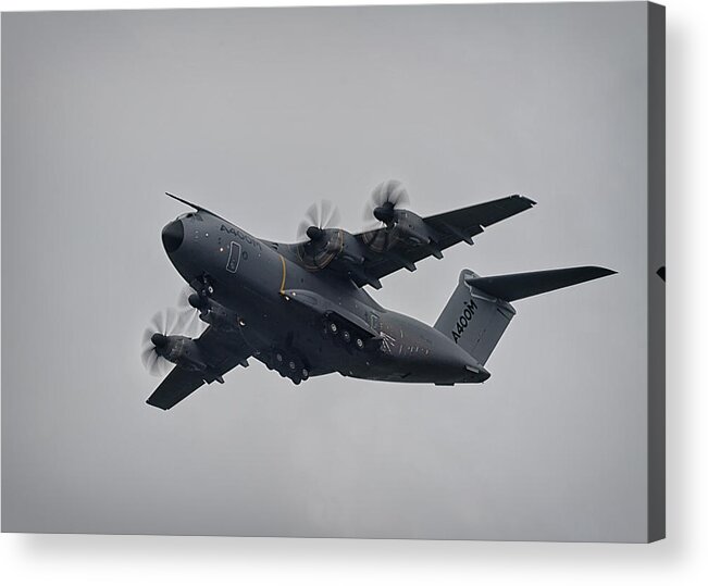 Transportation Acrylic Print featuring the photograph Airbus A400M #4 by Shirley Mitchell