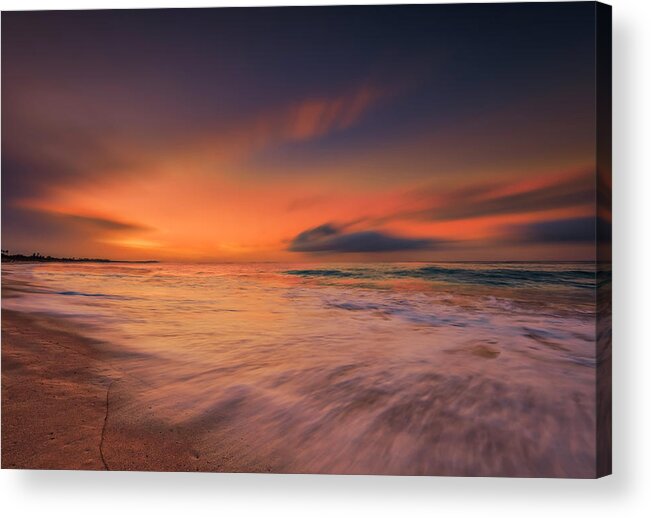 Dominican Republic Acrylic Print featuring the photograph Dominicana Beach #5 by Peter Lakomy
