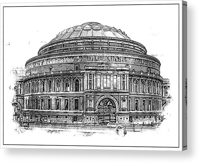 Royal Acrylic Print featuring the photograph Royal Albert Hall #5 by Margie Wildblood