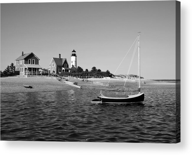 Sandy Neck Acrylic Print featuring the photograph Sandy Neck Lighthouse #5 by Charles Harden