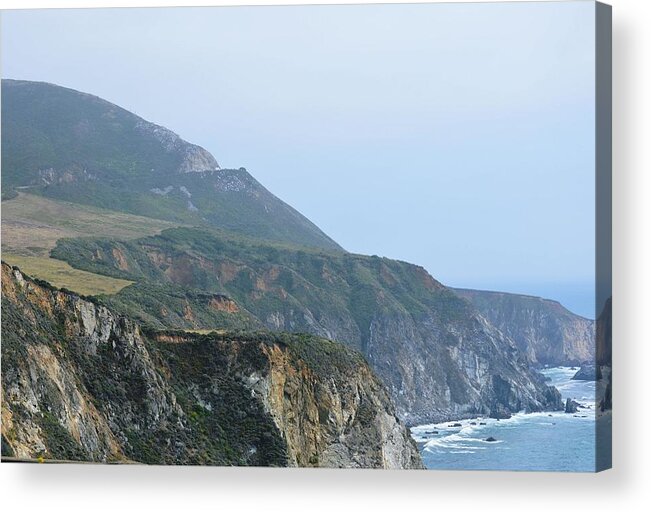 Andscape Acrylic Print featuring the photograph Big Sur #7 by Marian Jenkins