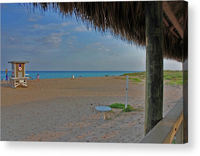 Surf Acrylic Print featuring the photograph 7- Southern Beach by Joseph Keane