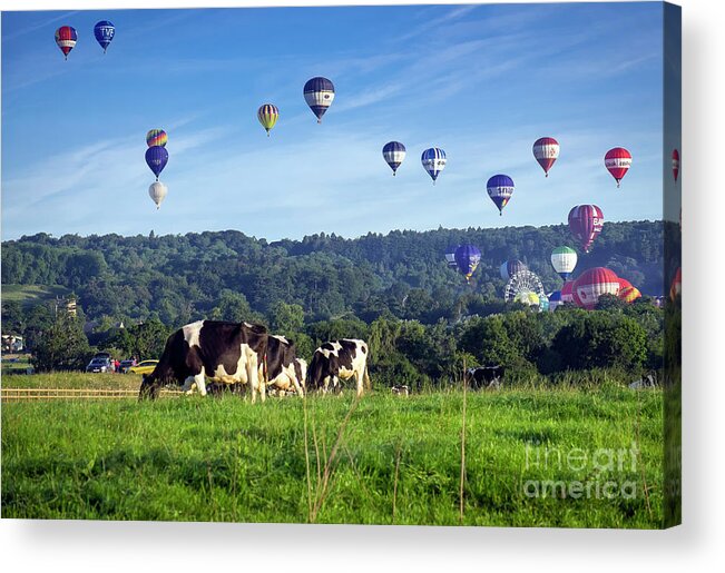 Bristol Acrylic Print featuring the photograph England #8 by Milena Boeva