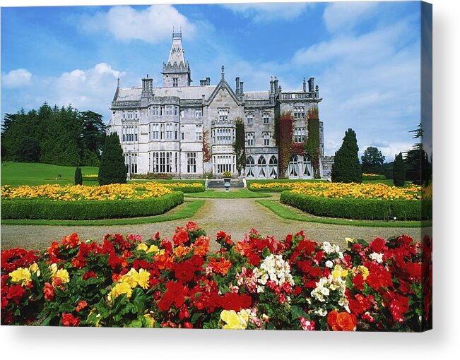 Adare Manor Acrylic Print featuring the photograph Adare Manor Golf Club, Co Limerick by The Irish Image Collection 