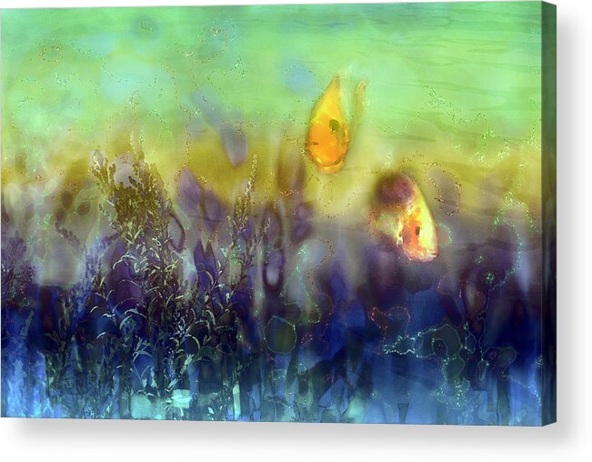 Aquatic Acrylic Print featuring the photograph An Aquatic Adventure by Robin Webster