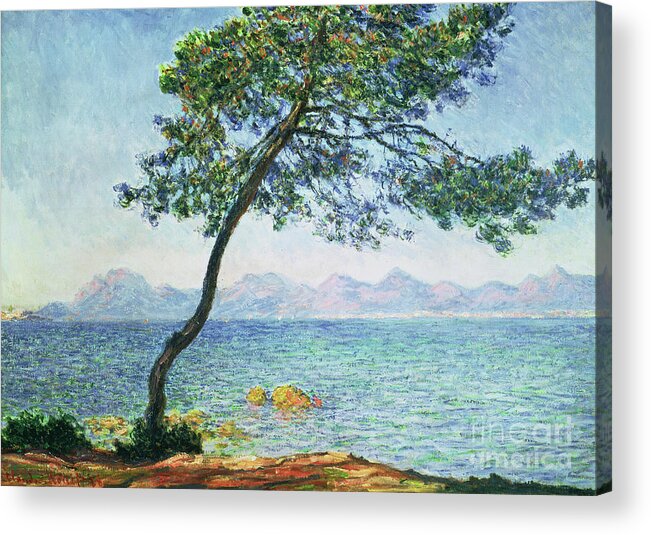 Monet Acrylic Print featuring the painting Antibes by Claude Monet
