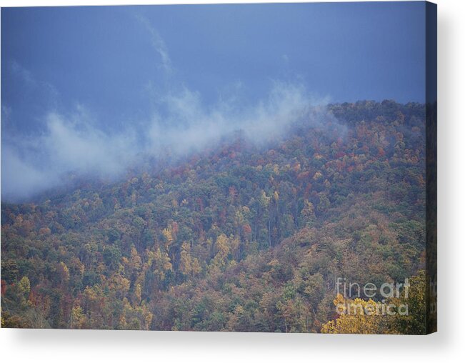 Laurel Mountain Acrylic Print featuring the photograph Approaching Storm by Randy Bodkins