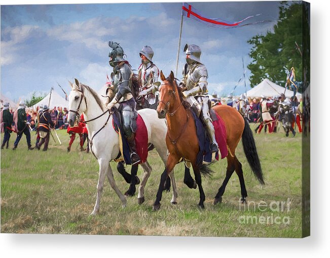 History Acrylic Print featuring the photograph Battle At Bosworth by Philip Preston