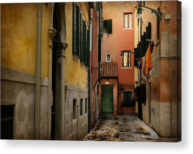 Street Acrylic Print featuring the photograph Bella Italia by Uri Baruch